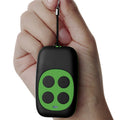 Colorido copia de cuatro teclas remota puerta de garaje Control remoto inalámbrico 433MHZ copia duplicadora de clonación de llaves