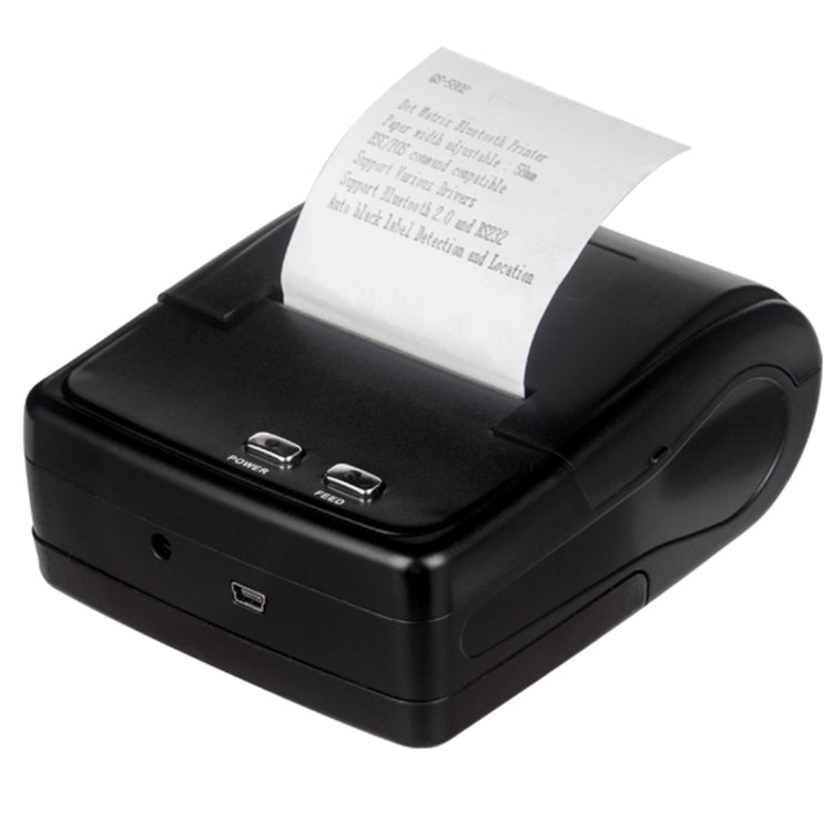QS-5802 Impresora matricial portátil de 58 mm con Bluetooth y 8 pines para recibos, QS-5802