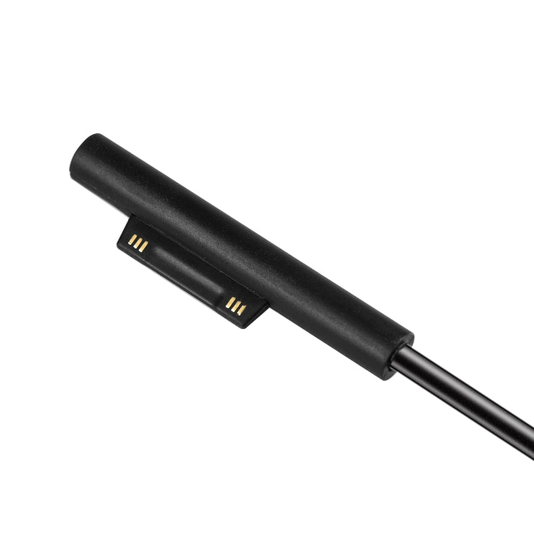 Cable de carga rápida PD para computadora portátil USB-C / Type-C hembra a macho de 6 pines para Microsoft Surface Pro 7/6/5/4/3, longitud del cable: 0,2 m