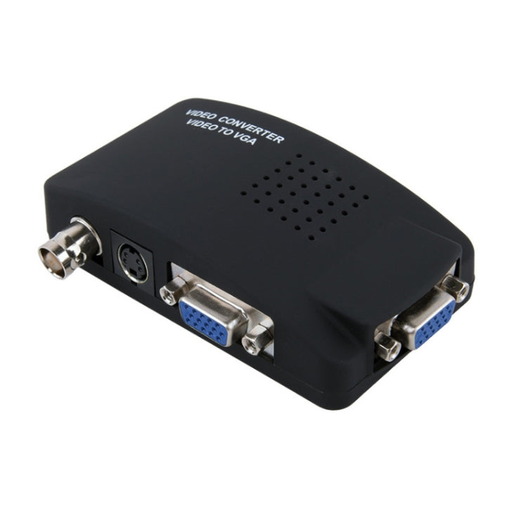 HOWEI HW-2404 Convertidor de vídeo BNC/S-Video a VGA
