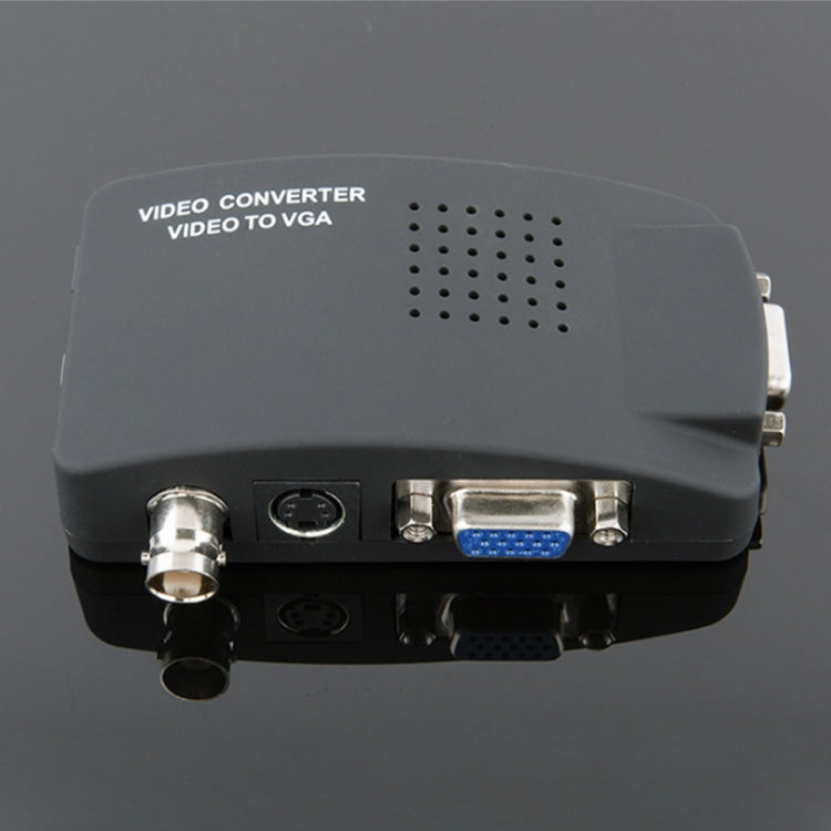 HOWEI HW-2404 Convertidor de vídeo BNC/S-Video a VGA