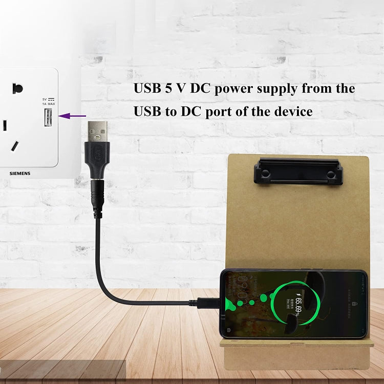 10 Uds. Conector de clavija de alimentación CC macho a USB 2,0 macho de 4,8x1,7mm, 4.8 x 1.7mm