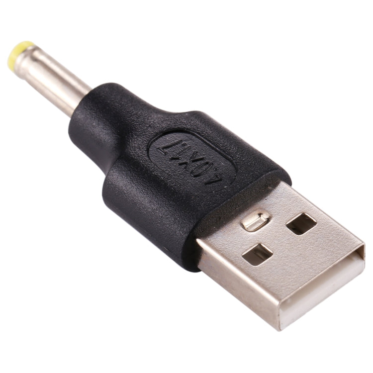 10 Uds. Conector de clavija de alimentación CC macho a USB 2,0 macho de 4,0x1,7mm, 4.0 x 1.7mm Male