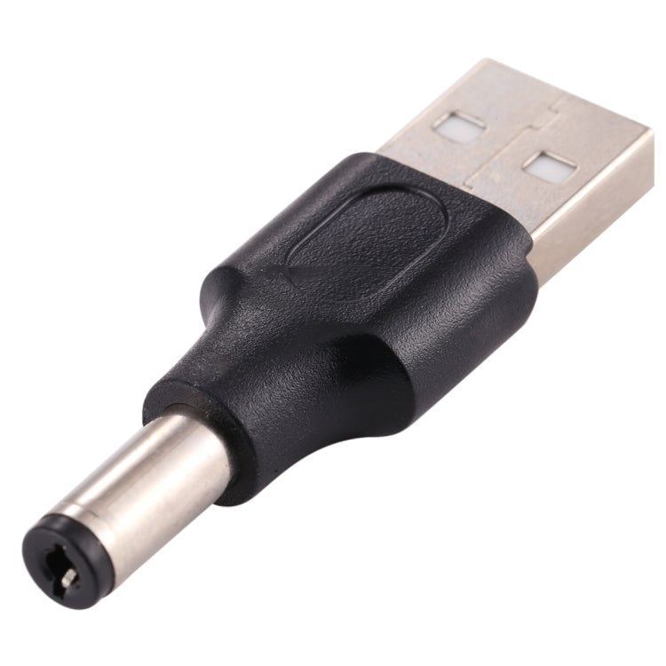 10 Uds. Conector de clavija de alimentación CC macho a USB 2,0 macho de 5,5x2,1mm, 5.5 x 2.1mm