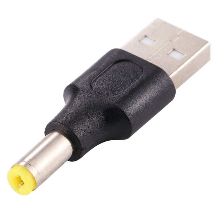 10 Uds. Conector de clavija de alimentación CC macho a USB 2,0 macho de 5,5x1,7mm, 5.5 x 1.7mm