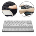Alfombrilla de ratón de espuma viscoelástica con reposamuñecas para teclado mecánico, tamaño: M, Size : M