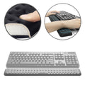 Alfombrilla de ratón de espuma viscoelástica con reposamuñecas para teclado mecánico, tamaño: L, Size : L