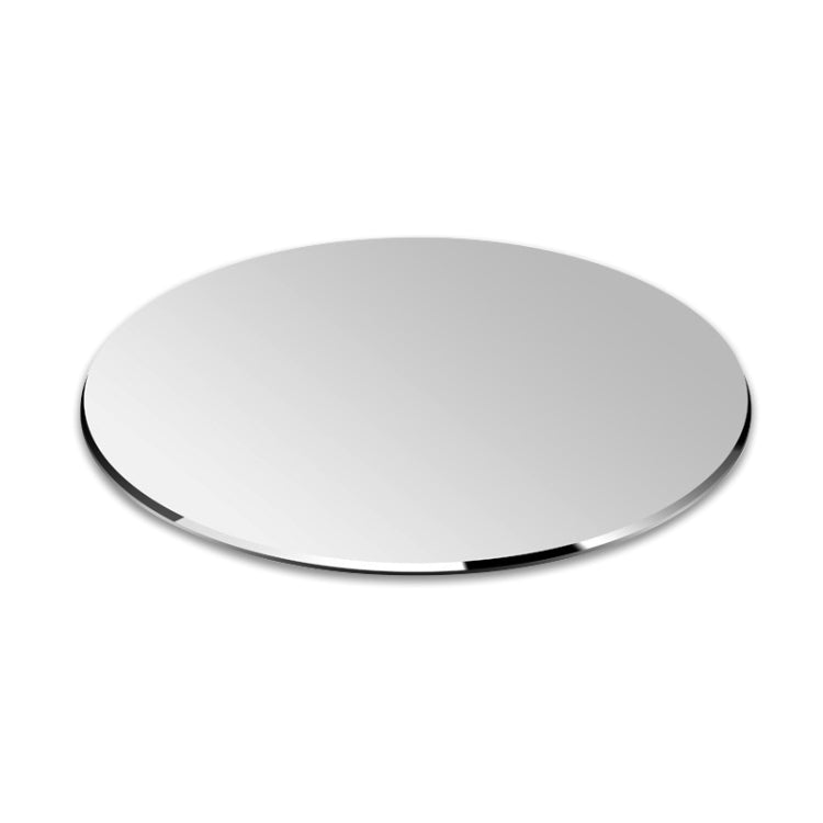 Alfombrilla de ratón de escritorio antideslizante de doble cara de aleación de aluminio con forma de círculo, Circle Shape