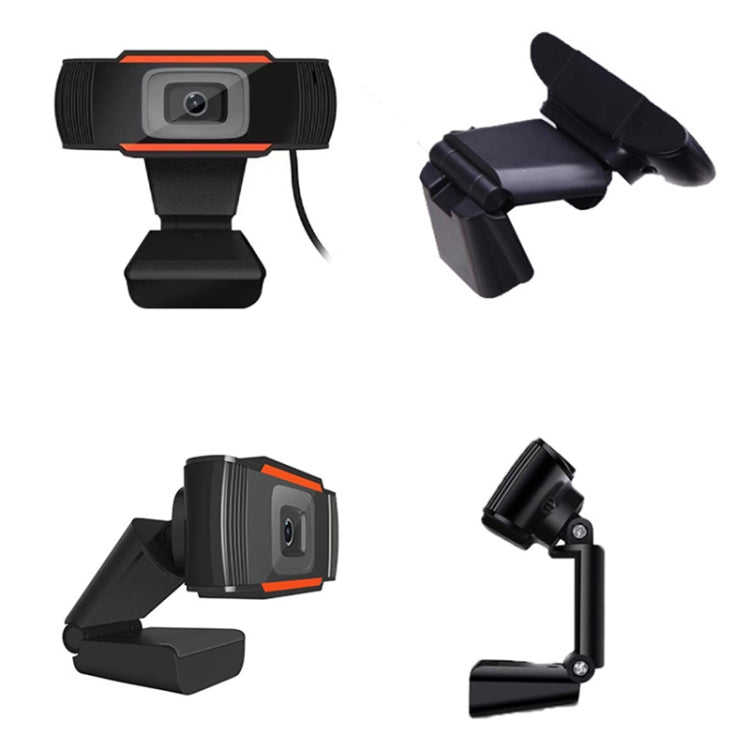 Cámara USB con cámara web de enfoque manual 720P con micrófono