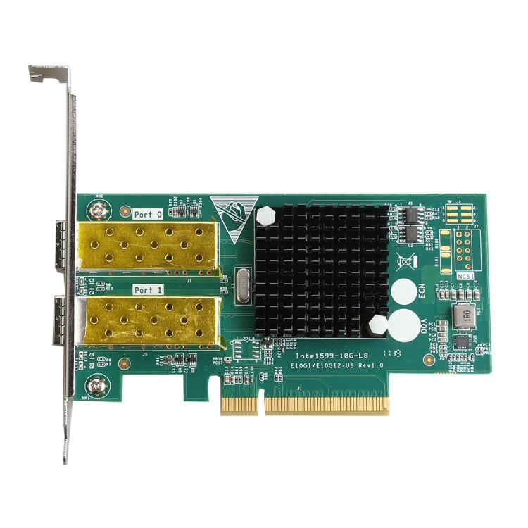 TXA037 Intel 82599 puerto SFP dual PCI Express FCoE PCIe x8 10 Gigabit Ethernet adaptador de tarjeta LAN óptica de red, XXA037
