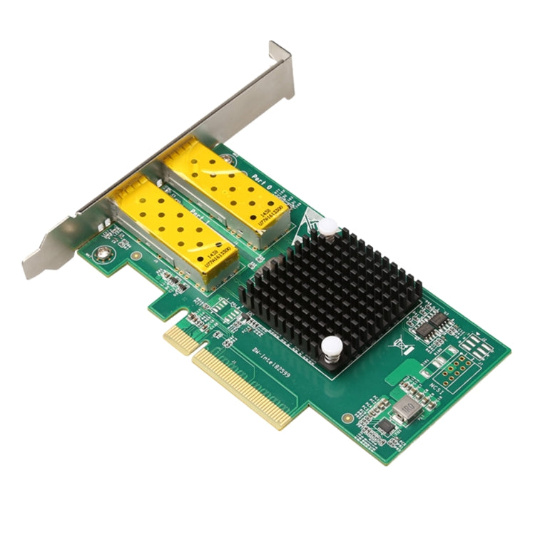 TXA037 Intel 82599 puerto SFP dual PCI Express FCoE PCIe x8 10 Gigabit Ethernet adaptador de tarjeta LAN óptica de red, XXA037