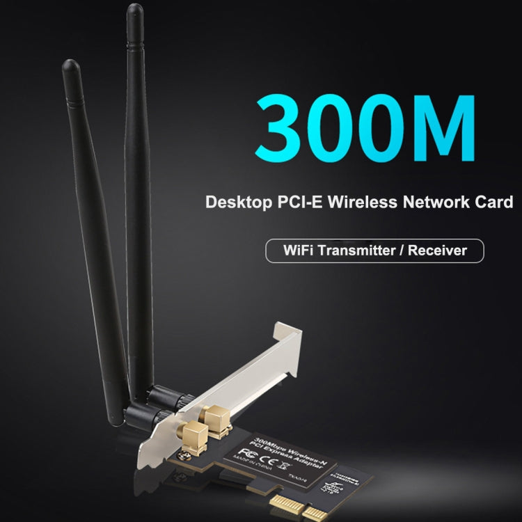 TXA049 Realtek 8192 PCI Express 300Mbps Tarjeta de red inalámbrica Adaptador WiFi, TXA049