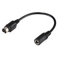 Cable de alimentación CC de 4 pines DIN a 5,5 x 2,5 mm, 4 Pin