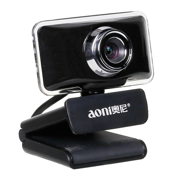 Aoni C11 720P Cámara de computadora HD de enfoque manual gran angular de 150 grados con micrófono, C11