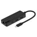 Adaptador USB 2.0 Onten 75002 de 8 pines a RJ45 Hub