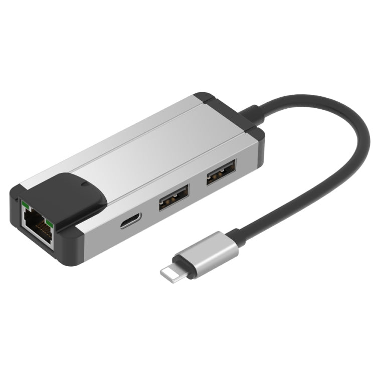 Adaptador USB 2.0 Onten 75002 de 8 pines a RJ45 Hub