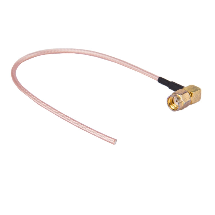 Cable flexible de mamparo mamparo con tuerca macho RP-SMA de 2,5 mm, longitud: 20 cm, RP-SMA Male 20cm