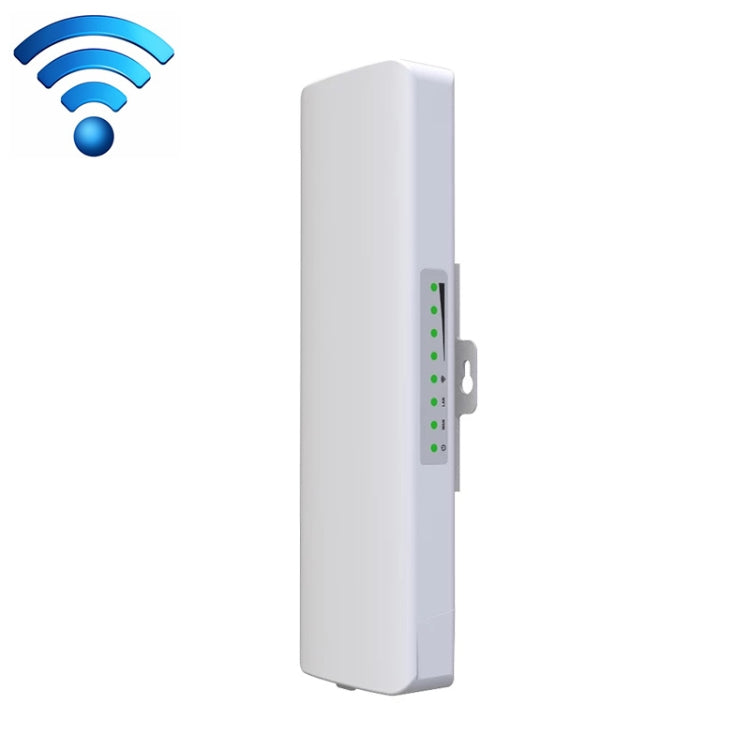 COMFAST CF-E312A Qualcomm AR9344 5.8GHz 300Mbps/s Puente de red inalámbrico ABS para exteriores con adaptador POE