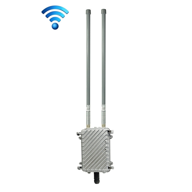 COMFAST CF-WA700 Qualcomm AR9341 Puente de red inalámbrico para exteriores de 300 Mbps/s con antena dual Adaptador POE de 48 V y modo AP/enrutador, función de clasificación, 85 dispositivos conectados sincrónicamente