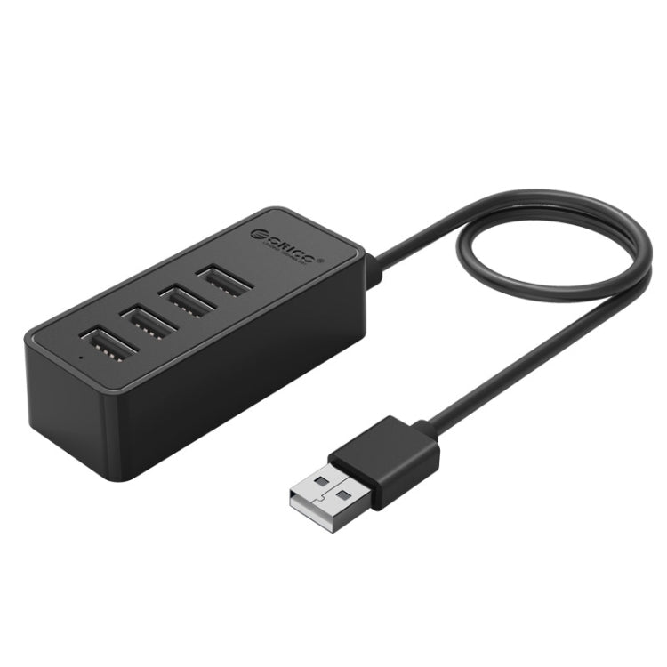 ORICO W5P-U2-100 HUB de escritorio USB 2.0 con fuente de alimentación de cable micro USB de 100 cm, W5P-U2-100 Black, W5P-U2-100 White