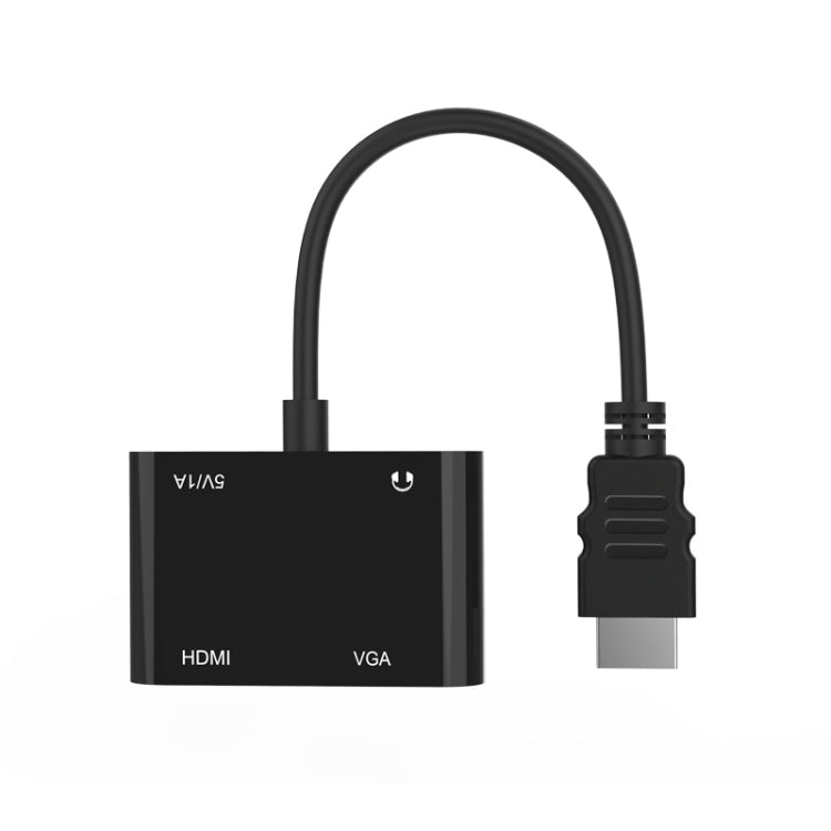 Adaptador 5165HV HDMI a HDMI + VGA, 5165HV