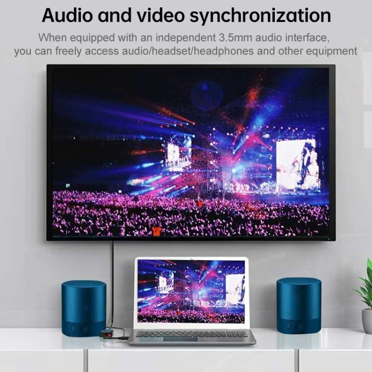 Adaptador 5165HV HDMI a HDMI + VGA, 5165HV