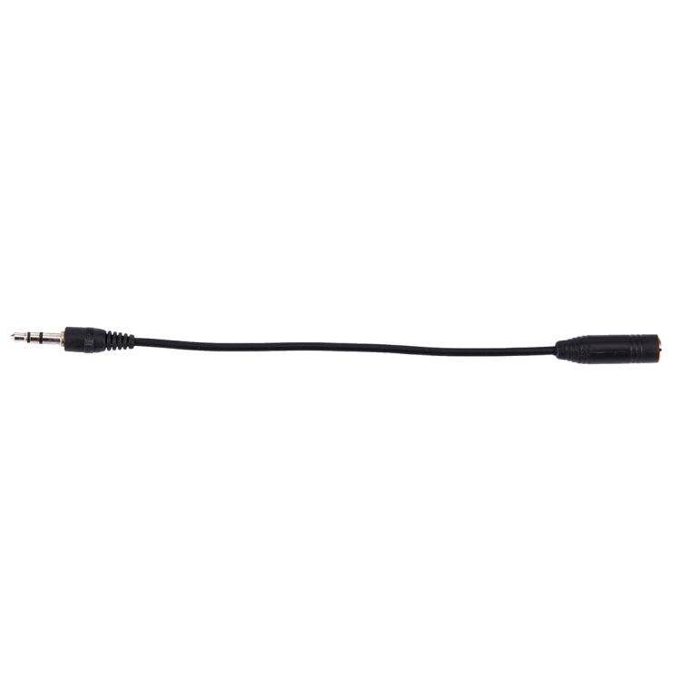 Cable convertidor de 3,5 macho a 2,5 hembra, longitud: 23 cm (negro), Length: 23cm