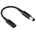 PD 100W 18,5-20V 7,4 x 0,6 mm a USB-C / Adaptador tipo C Cable trenzado de nailon para HP, 7.4 x 0.6mm