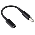 PD 100W 18,5-20V 7,4 x 0,6 mm a USB-C / Adaptador tipo C Cable trenzado de nailon para Dell, 7.4 x 0.6mm