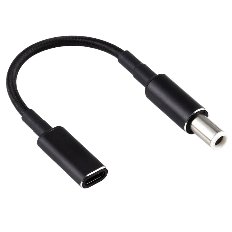 PD 100W 18,5-20V 7,4 x 0,6 mm a USB-C / Adaptador tipo C Cable trenzado de nailon para Dell, 7.4 x 0.6mm