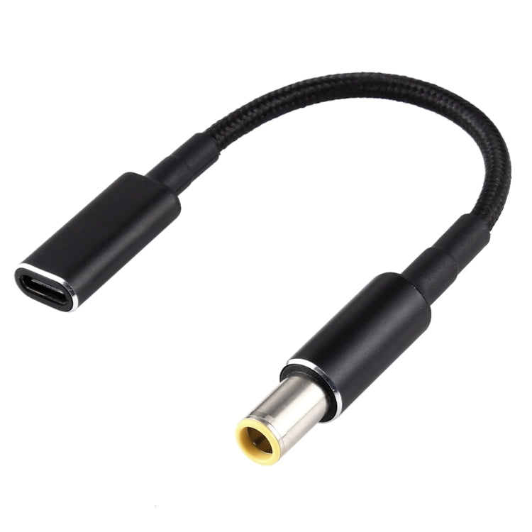 PD 100W 18,5-20V 7,9 x 0,9 mm a USB-C / Adaptador tipo C Cable trenzado de nailon