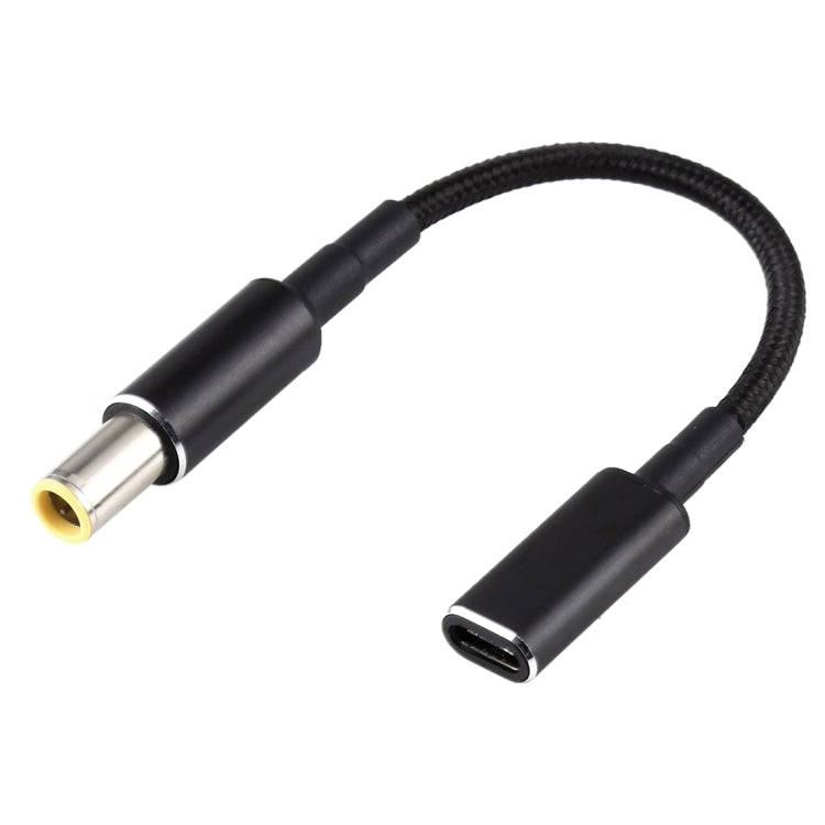 PD 100W 18,5-20V 7,9 x 0,9 mm a USB-C / Adaptador tipo C Cable trenzado de nailon