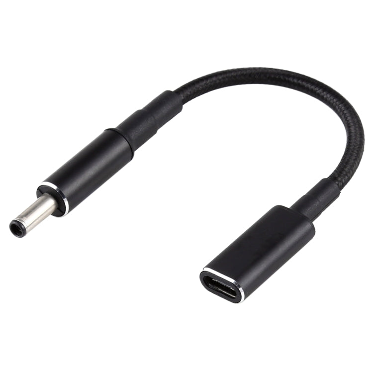 PD 100W 18,5-20V 4,5 x 0,6 mm a USB-C / Adaptador tipo C Cable trenzado de nailon para Dell, 4.5 x 0.6mm