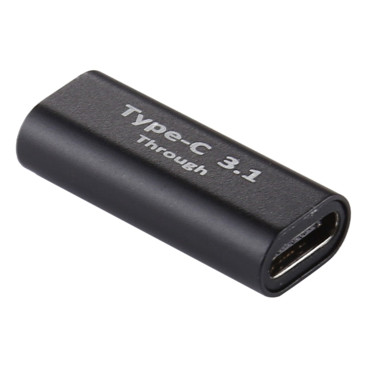 Adaptador de aleación de aluminio tipo C/USB-C hembra a tipo C/USB-C hembra, Type-C Female to Type-C Female