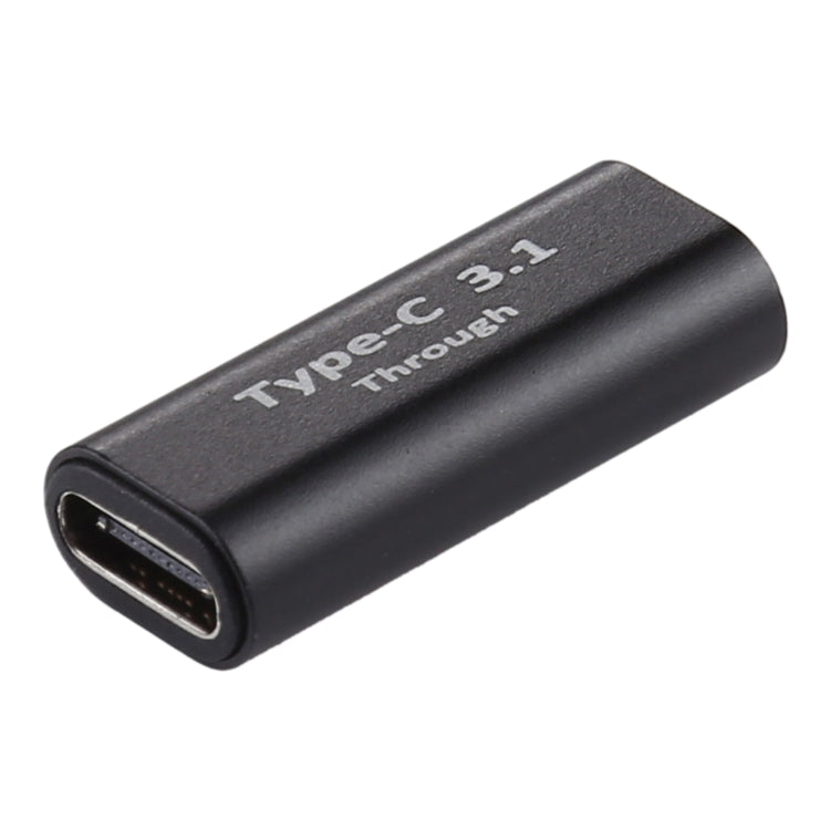 Adaptador de aleación de aluminio tipo C/USB-C hembra a tipo C/USB-C hembra, Type-C Female to Type-C Female