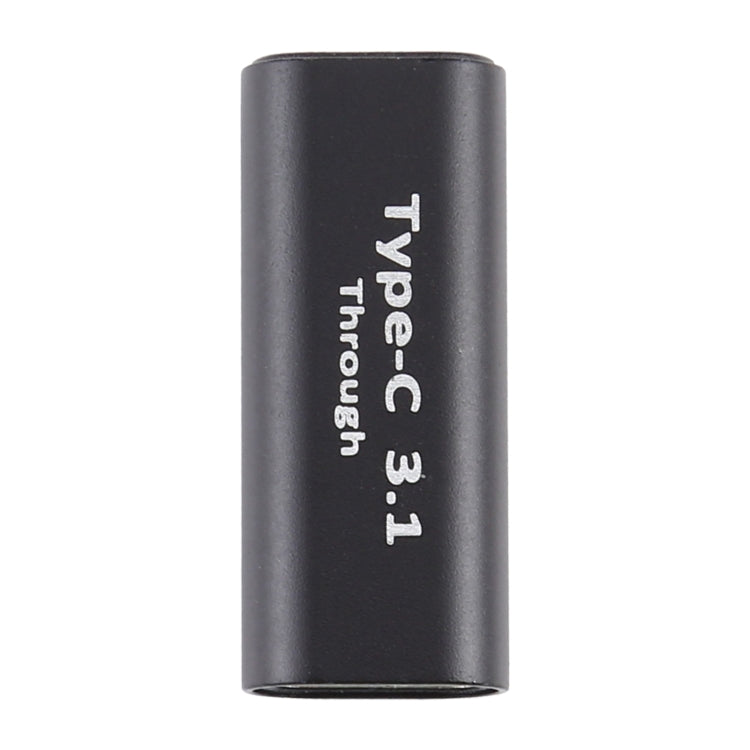 Adaptador de aleación de aluminio tipo C/USB-C hembra a tipo C/USB-C hembra, Type-C Female to Type-C Female