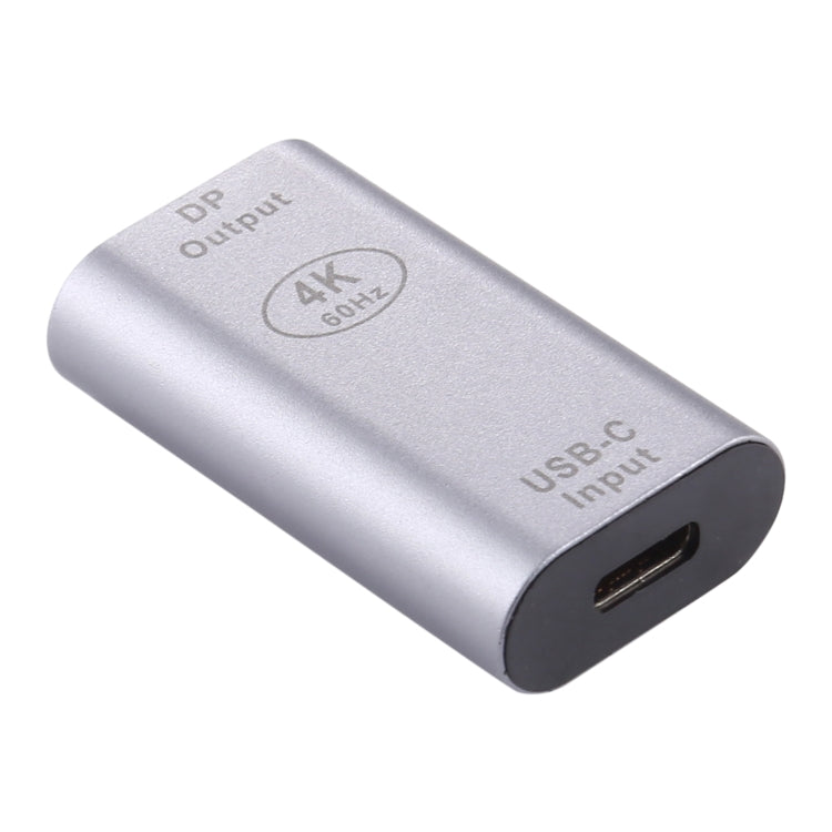 Adaptador de aleación de aluminio tipo C / USB-C hembra a Big DP hembra, Type-C Female to Big DP Female