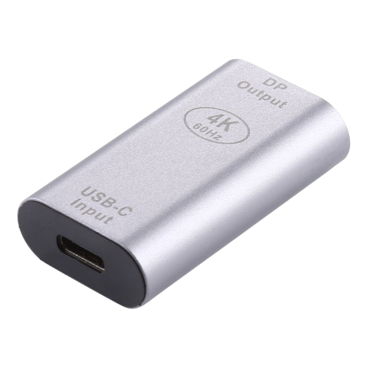 Adaptador de aleación de aluminio tipo C / USB-C hembra a Big DP hembra, Type-C Female to Big DP Female