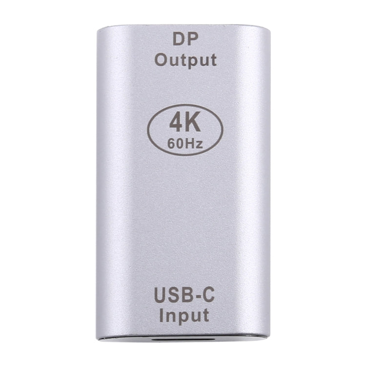 Adaptador de aleación de aluminio tipo C / USB-C hembra a Big DP hembra, Type-C Female to Big DP Female