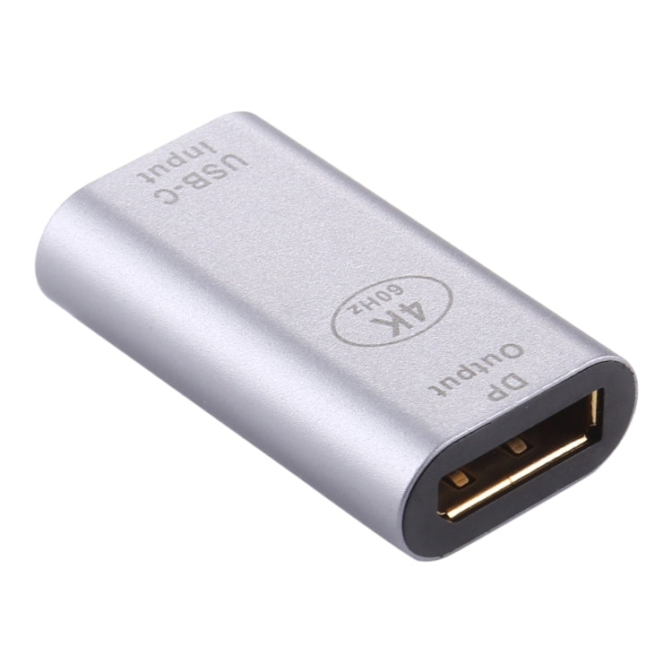 Adaptador de aleación de aluminio tipo C / USB-C hembra a Big DP hembra, Type-C Female to Big DP Female