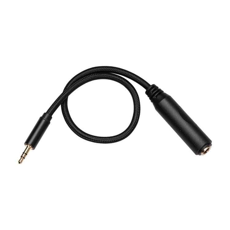 3662B Cable adaptador de audio hembra de 6,35 mm a macho de 3,5 mm, longitud: 30 cm, 30cm