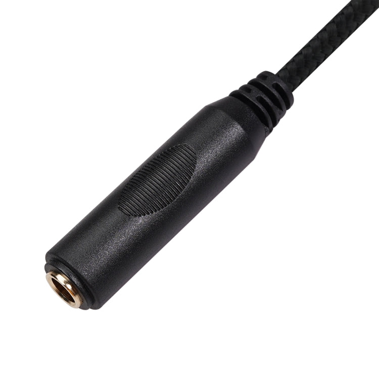 3662B Cable adaptador de audio hembra de 6,35 mm a macho de 3,5 mm, longitud: 1,5 m, 1.5m