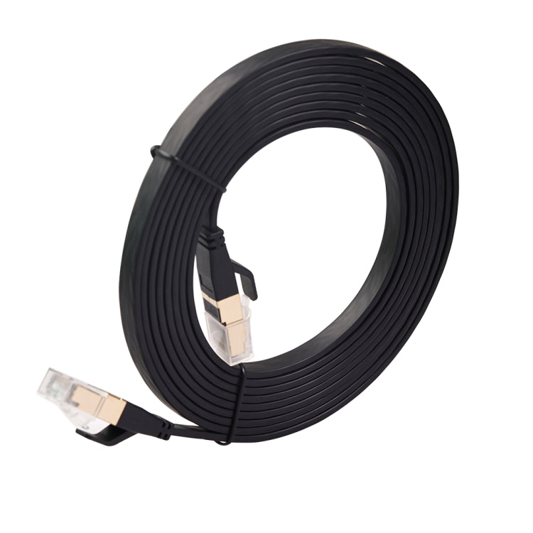 Cable LAN de red plano CAT8 con doble blindaje CAT8-2, longitud: 3 m, 3m