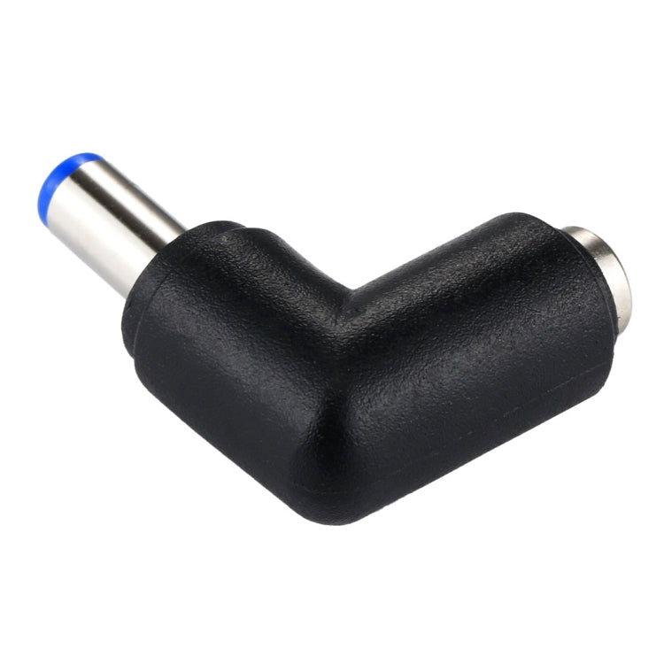 Adaptador de corriente de conector hembra DC 4506 macho a DC 7406 para portátil HP, codo de ángulo recto de 90 grados, DC 5521 Male to Female