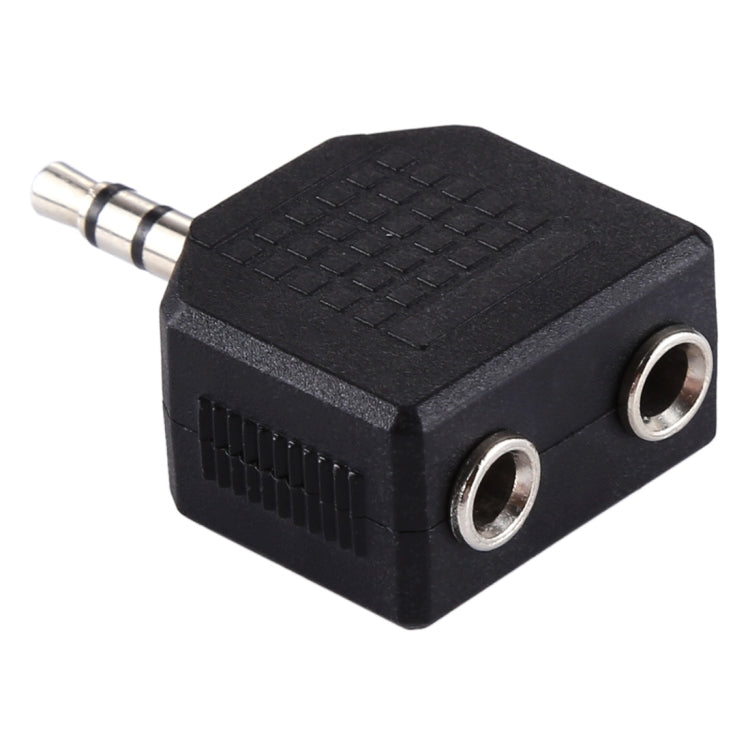 Adaptador divisor macho de 3,5 mm a hembra doble de 3,5 mm