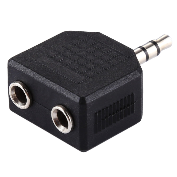 Adaptador divisor macho de 3,5 mm a hembra doble de 3,5 mm