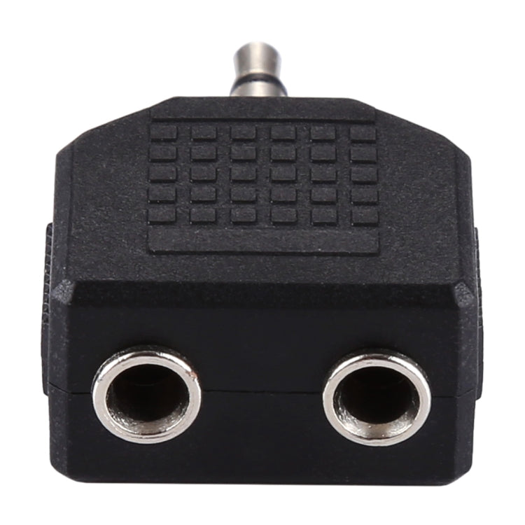 Adaptador divisor macho de 3,5 mm a hembra doble de 3,5 mm