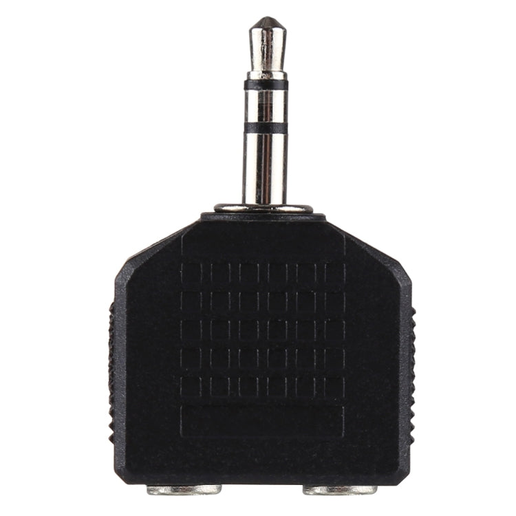 Adaptador divisor macho de 3,5 mm a hembra doble de 3,5 mm