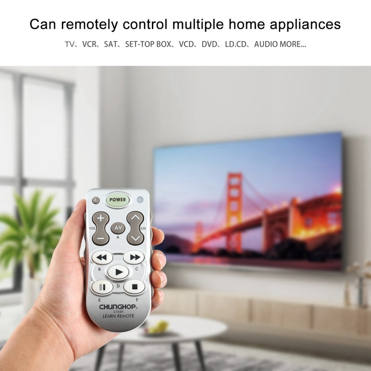 CHUNGHOP L102 DC 3V Control remoto de aprendizaje universal, L102 DC 3V