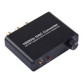 Convertidor DAC de 192KHz HD HIFI óptico a RCA + auriculares de 3,5mm convertidor de Audio Digital de 5,1 canales con Control de volumen, 192KHz DAC